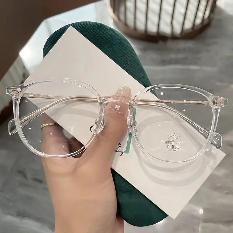 DIXSG Unisex Reading Glasses - Clear Lens Fashion Eyewear.