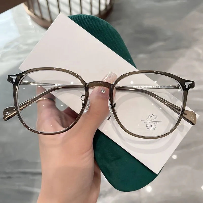DIXSG Unisex Reading Glasses - Clear Lens Fashion Eyewear.