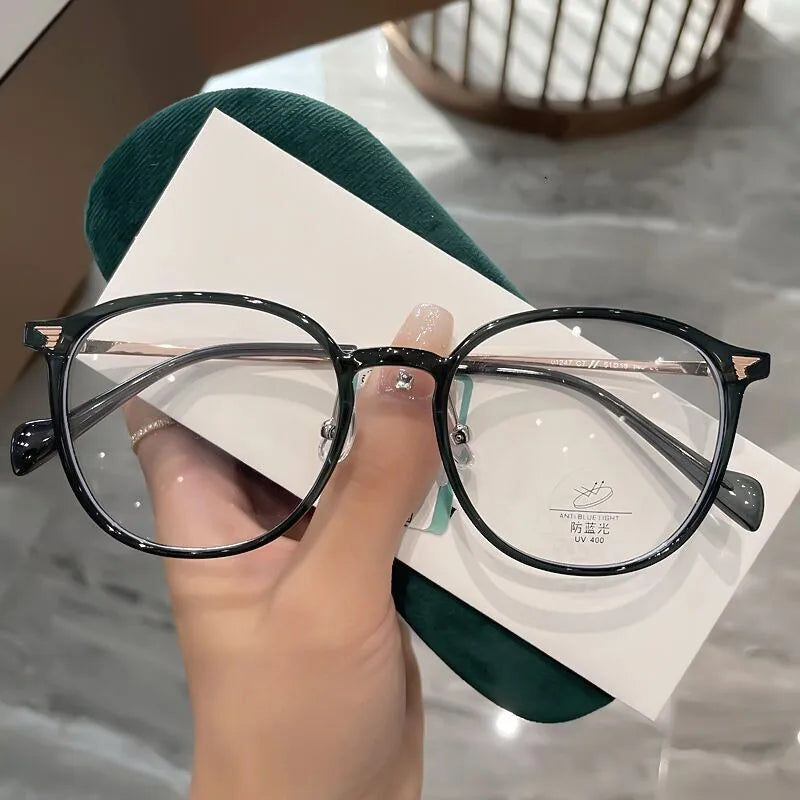 DIXSG Unisex Reading Glasses - Clear Lens Fashion Eyewear.