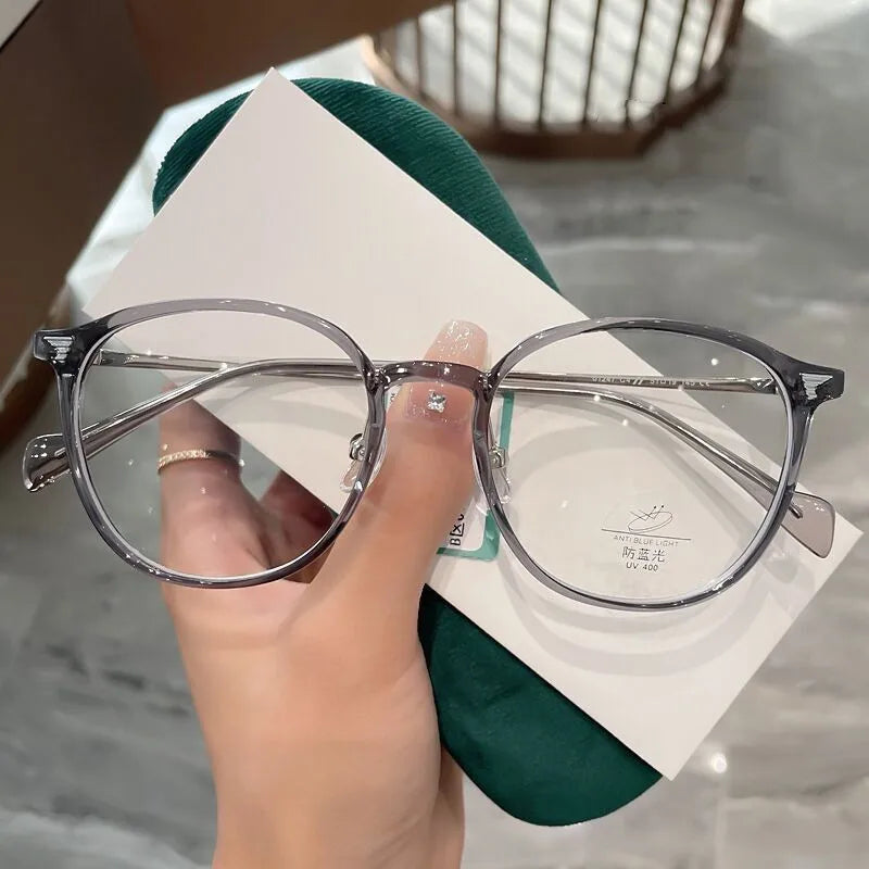 DIXSG Unisex Reading Glasses - Clear Lens Fashion Eyewear.