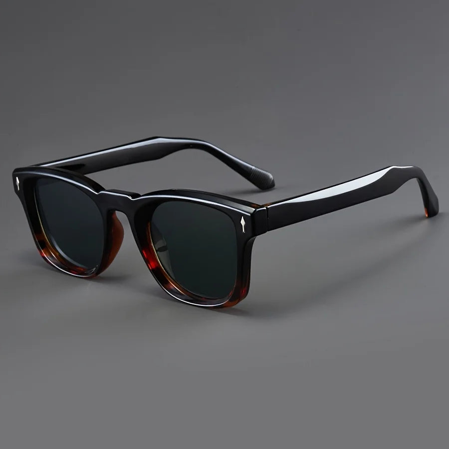 Men Women Classic Full Frame Versatile Advanced Retro Trend Glasses Suitable for Daily Leisure Photography Use Valentine's Day